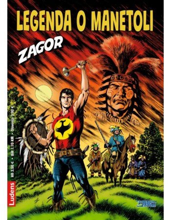 Zagor 374 : Legenda o Manetoli