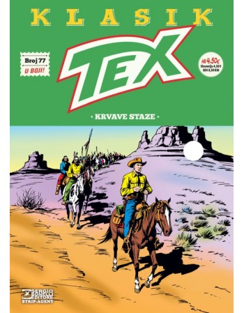 Tex klasik 77: Krvave staze